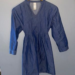 Denim blouse size medium used